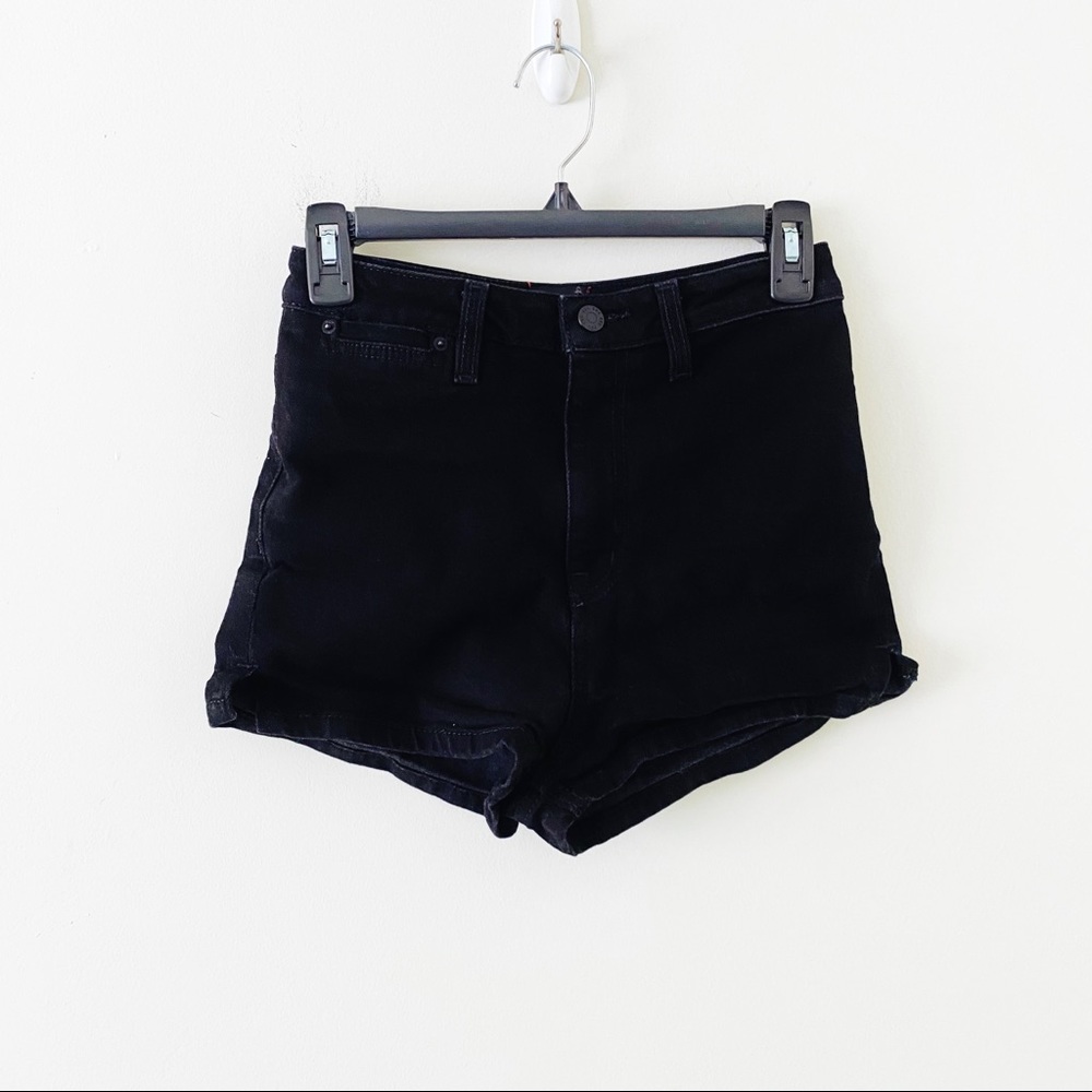 BDG Urban Outfitters Black Pinup High Rise Shorts